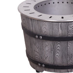 Smokeless Firepit With Wood Pellet/Twig/Wood As The Fuel, Wood Look W2029120108-djyc