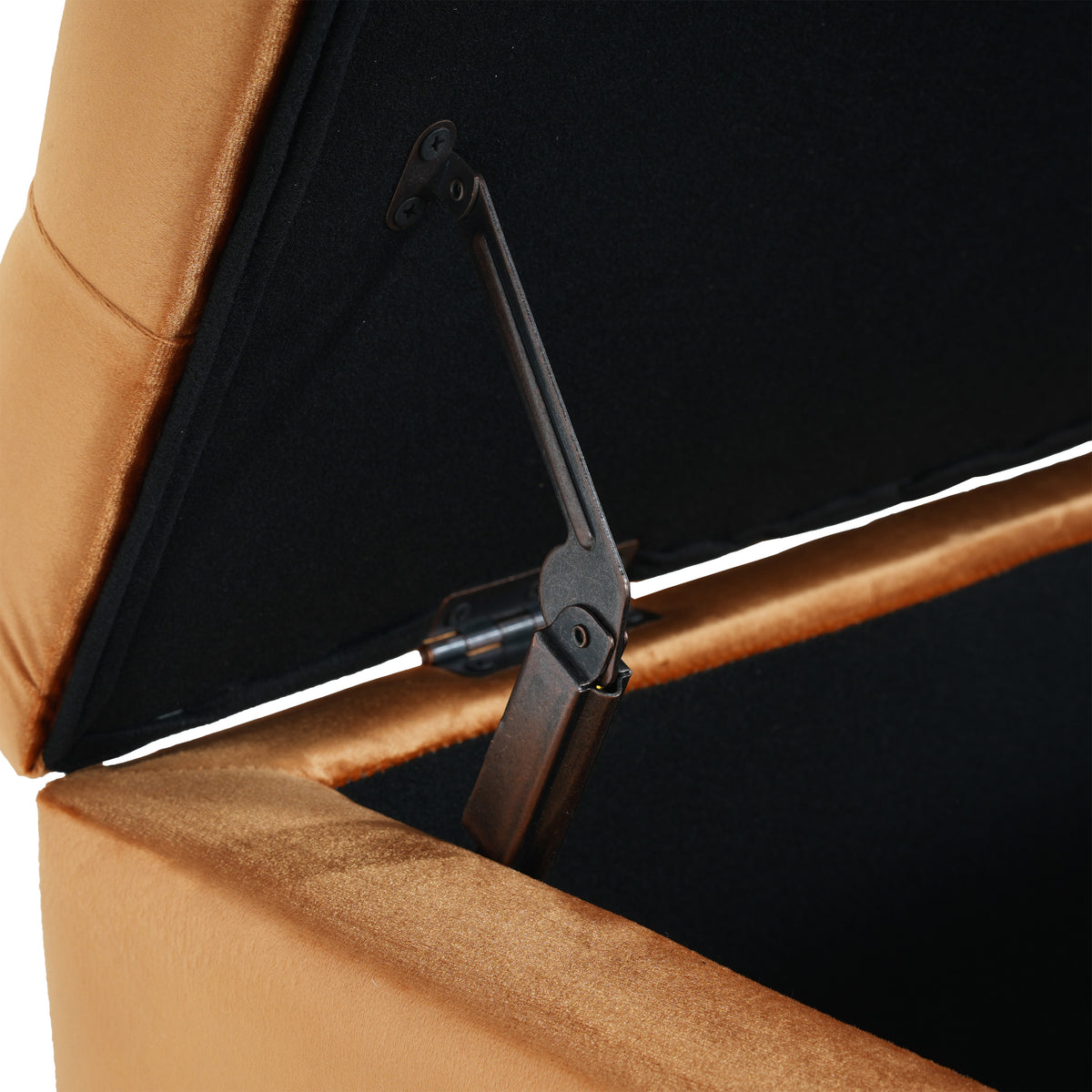 Contemporary Button-Tufted Storage Ottoman Bench with Diamond Stitching – Versatile Seating & Hidden Storage N757P245683O-djyc