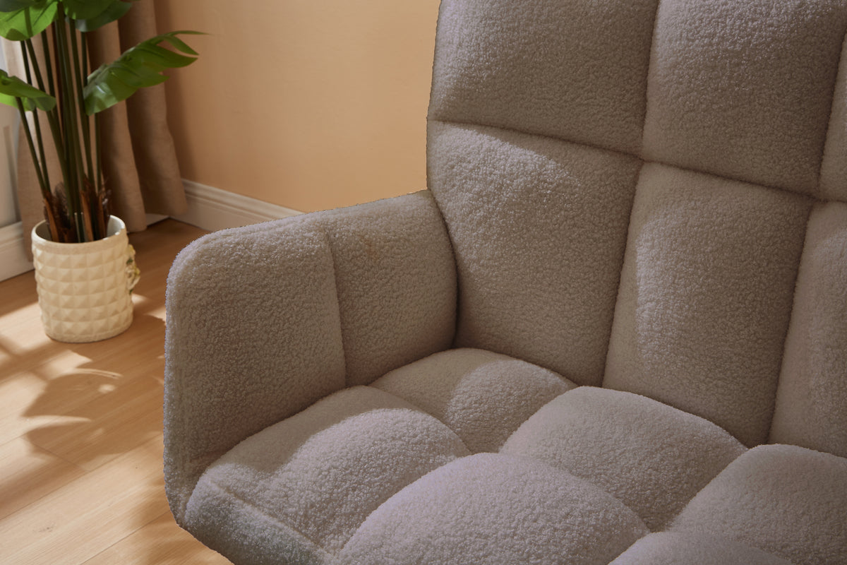 Modern Single Sofa Armchair with High Backrest Comfy Reading Chair for Small Spaces/Living Room/Bedroom/Apartment (COLOR:BROWN) W1669P175504-djyc