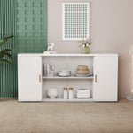 Elegant Wooden Side Cabinets with Glass Doors for Dust-Free Storage & Display: Modern Lockers Perfect for Living, Dining Rooms & Beyond W1278S00033-djyc