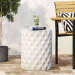 Outdoor LightWeight Concrete Side Table 73431-djyc