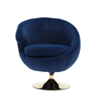 360 Degree Swivel Cuddle Barrel AccentChairs, Round Armchairs with Wide Upholstered, FluffyFabric Chair for Living Room, Bedroom, Office, Waiting Rooms W1539P147082-djyc
