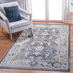 PAYAS Collection 5X7 Blue / Traditional Area Rug-B189P183439