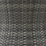 K&K 5 Pieces Patio Furniture Chair Sets, Patio Conversation Set With Wicker Cool Bar Table, Ottomans,Outdoor Furniture Bistro Sets for Porch,Backyard,Balcony,Poolside Grey WF324995AAG-djyc