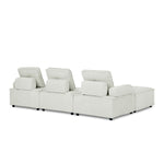 L-Shape Modular Sectional Sofa, DIY Combination, Chenille W487S00185-djyc