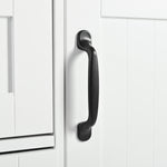 K&K 55.7'' Large Kitchen Island with 2 Drop Leaf,, Rolling Kitchen Cart on 5 Wheels with Power Outlet, Folding Storage Dining Table with Spice & Towel Rack , 3 Drawers, for Kitchen, Dining Room,White N707P186617W-djyc