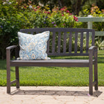 Farmhouse Acacia Wood Outdoor Bench for a Cozy and Inviting Patio 57495.00ACADGY-djyc