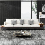 Luxury sofa/Fabric sofain Living Room Left and Right Interchangeable/four seat sofa/off-white W1793S00002-djyc