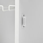 Kitchen Island with Power Outlet,Kitchen Storage Island with Drop Leaf and Rubber Wood,Open Storage and Wine Rack,5 Wheels,with Adjustable Storage for Home, Kitchen, and Dining Room,White WF305556AAW-djyc