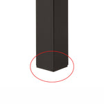 Twin Size Bed Frame with Wood Headboard, Metal Frame with Strong Slats, Noise Free,No Box Spring Needed-Brown W2336P167500-djyc