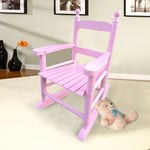 Children'srocking light pink chair- Indoor or Outdoor -Suitable for kids-Durable W49550593-djyc