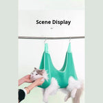 Pet Grooming Hammock for Dogs and Cats, Hanging Sling for Grooming, Nail Trimming, Bathing & Cleaning