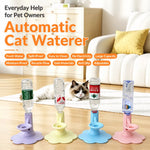 Adjustable Plastic Cat Water Dispenser
