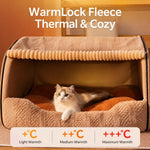 Enclosed Pet Bed with Removable, Washable Cover