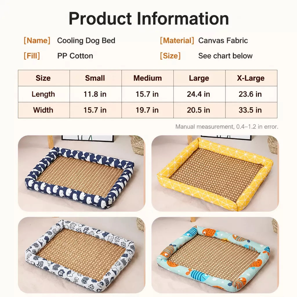 Pet Bed Mat for Small to Medium Dogs and Cats