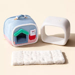 Corduroy Pet Bed with Removable Cover