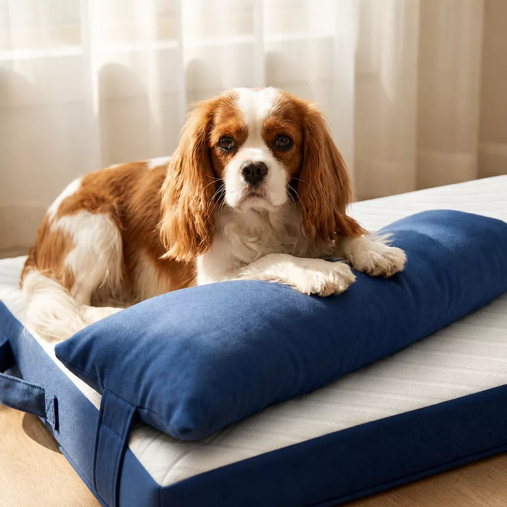 Removable-Washable Pet Bed Mat for Small Dogs
