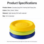Floating Flying Disc Dog Toy Sets for Fetch and Water Play