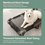 Elevated Folding Dog Cot with Breathable Mesh