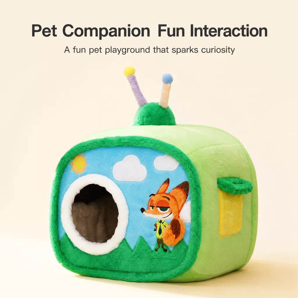 Corduroy Pet Bed with Removable Cover