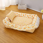 All-Season Pet Bed for Cats and Small to Medium Dogs