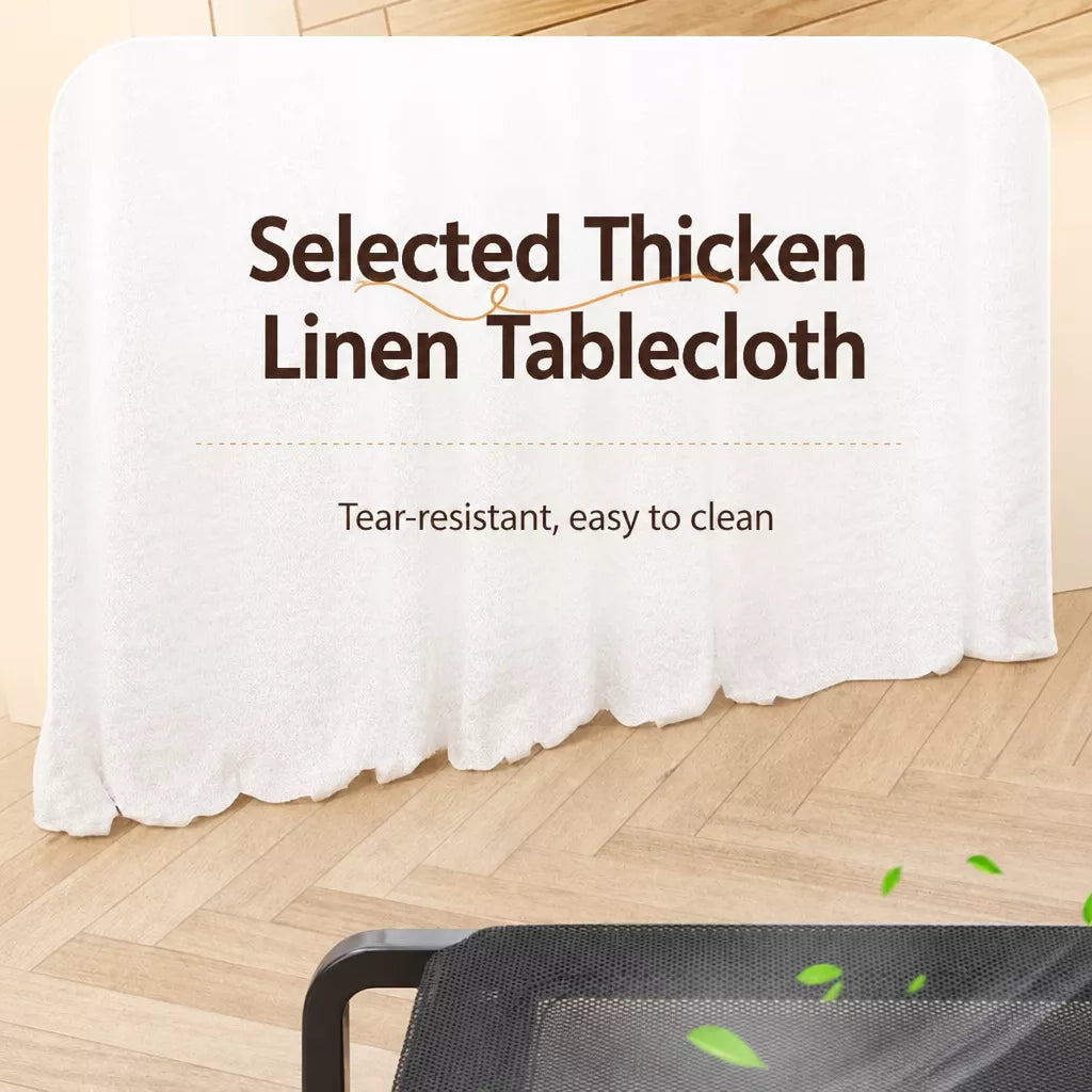 Elevated Dog Bed with Nylon Cot and Stainless Steel Frame