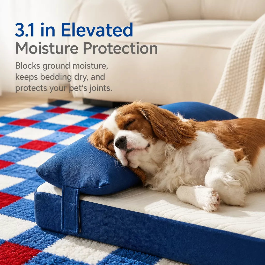 Removable-Washable Pet Bed Mat for Small Dogs