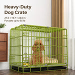 Indoor Metal Dog Crate with Tray