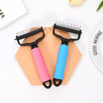 Pet Cat & Dog Detangling and Deshedding Grooming Comb