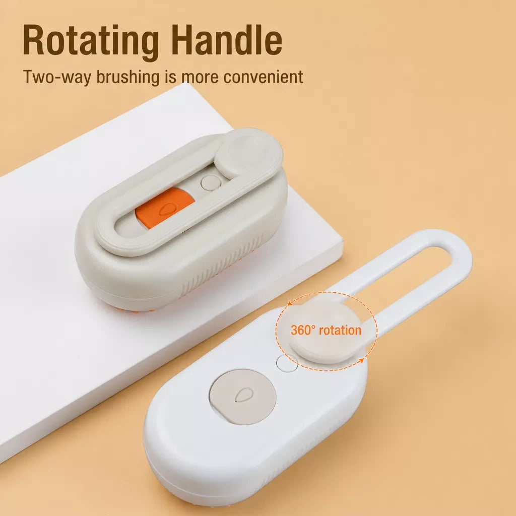 Rechargeable Pet Grooming Brush with Spray Function
