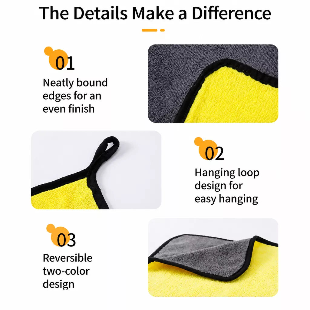 Cotton Pet Bath Towel for Dogs & Cats