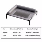 Raised Pet Cot Bed for Small to Medium Dogs and Cats