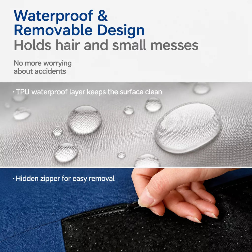 Removable-Washable Pet Bed Mat for Small Dogs