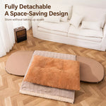 Enclosed Pet Bed with Removable, Washable Cover