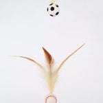 Cat Feather Teaser Ball Toy
