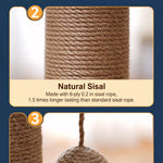 Sisal Cat Scratching Post and Climbing Tower