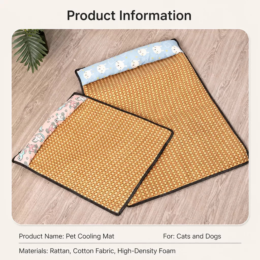 Foam Pillow Mat Pet Bed for Cats and Dogs