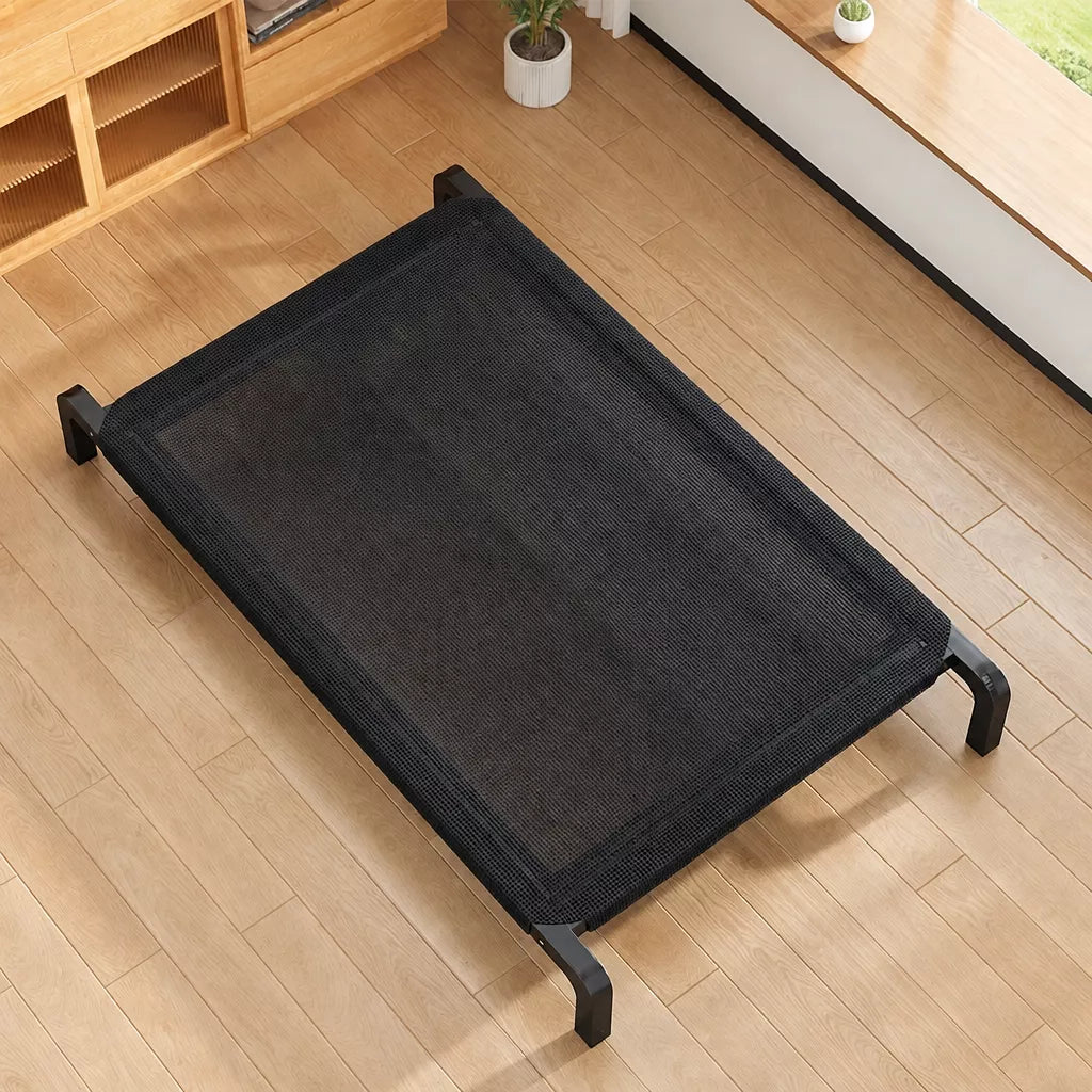Elevated Mesh Dog Bed with Iron Frame