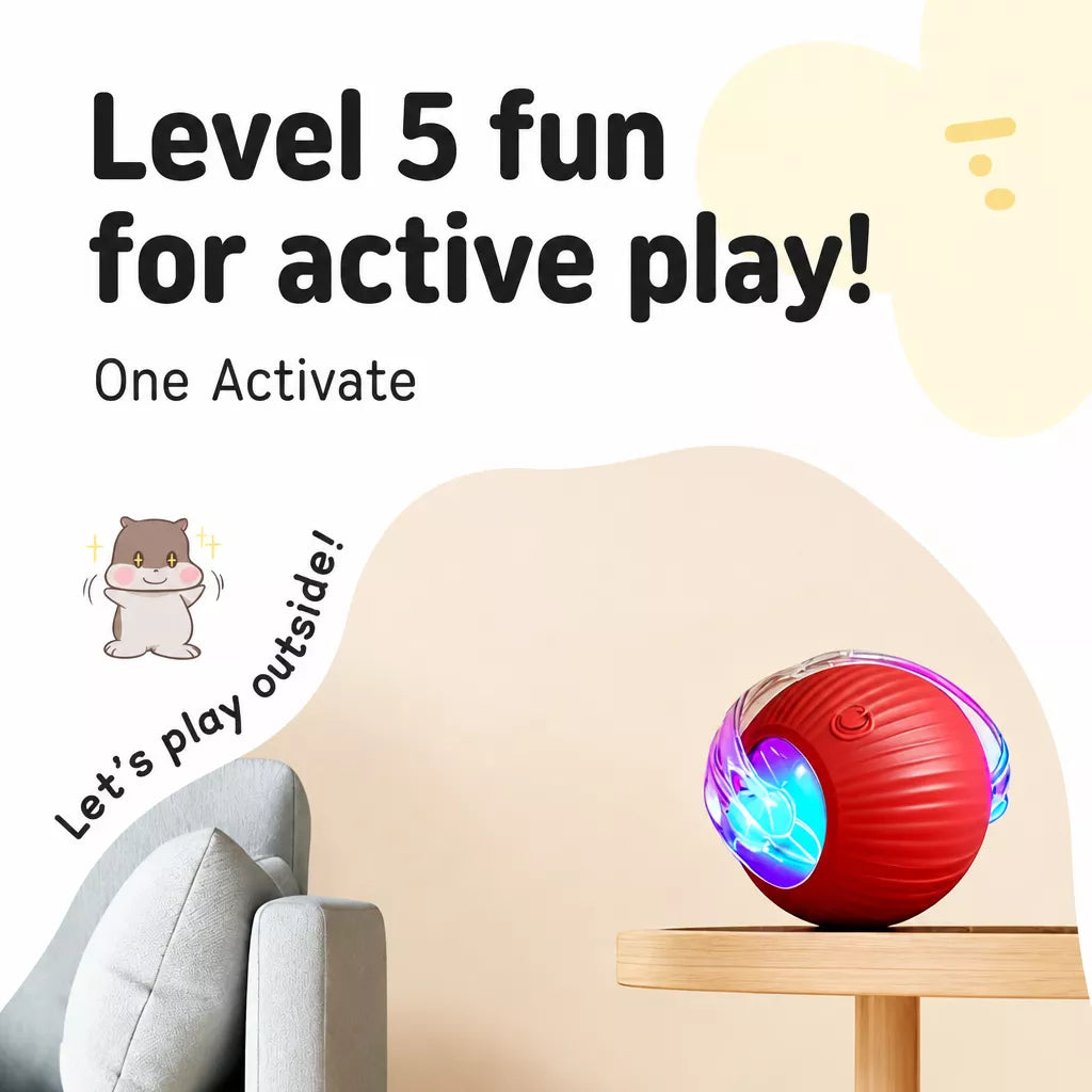 Automatic Interactive Rolling Cat Ball Toy