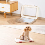 Plastic Dog Potty Tray with Grid for Small to Large Dogs