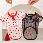 Lightweight Summer Mesh Pet Shirt for Dogs and Cats