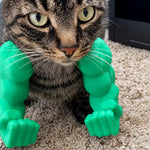 3D-Printed Muscular Arm Pet Neck Accessory