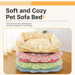 All-Season Pet Bed for Cats and Small to Medium Dogs