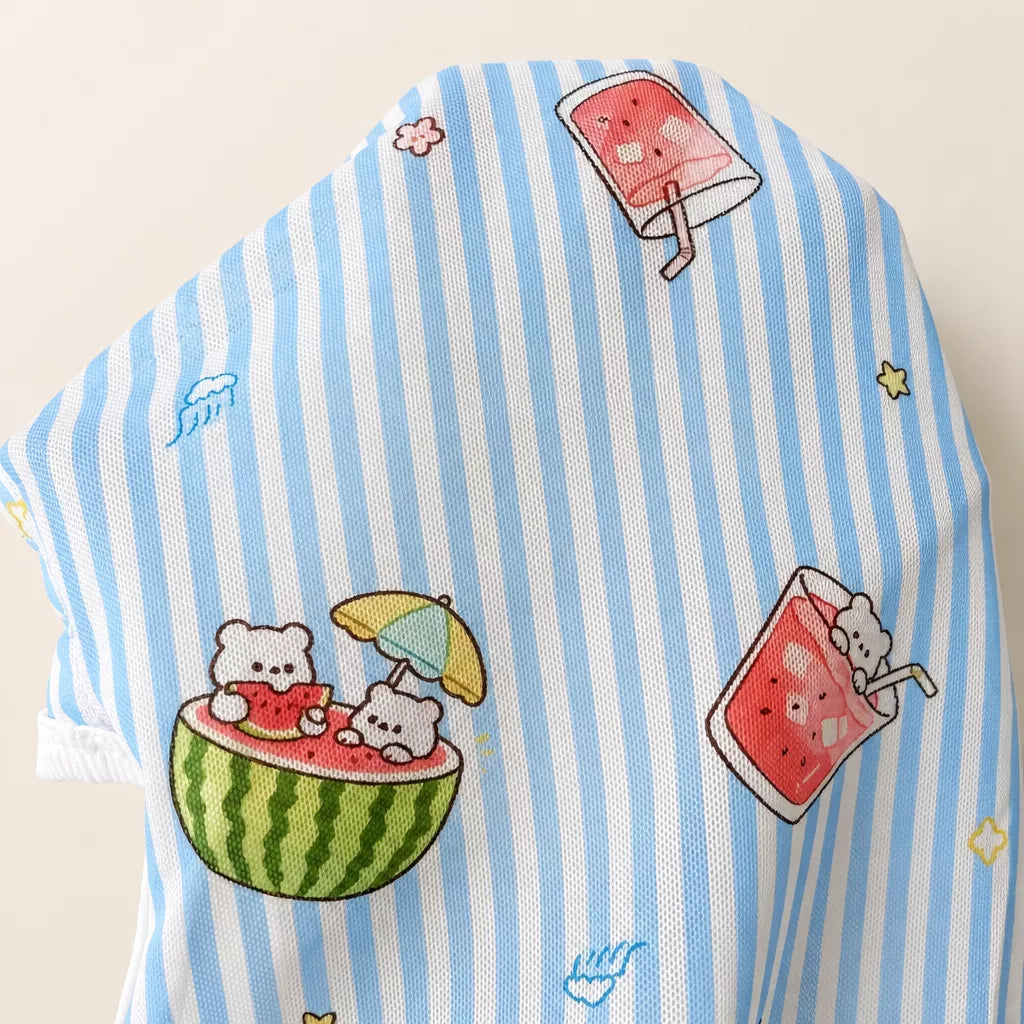 Four-Leg Dog Shirt with Cartoon Print