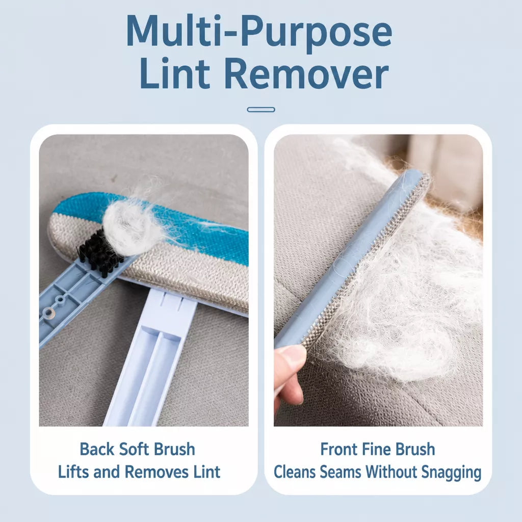 4-in-1 Pet Hair Remover Roller for Furniture and Carpets