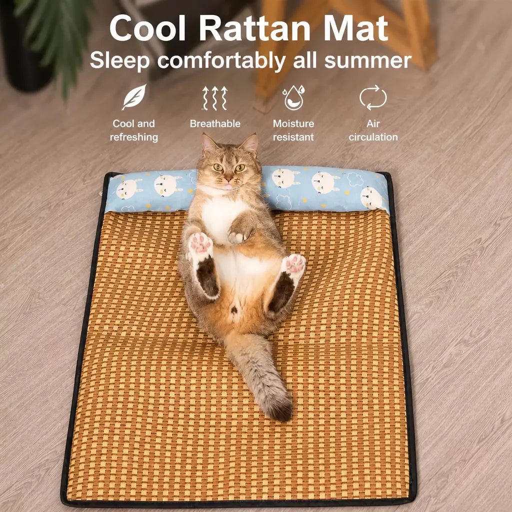 Foam Pillow Mat Pet Bed for Cats and Dogs