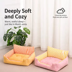 Pet Bed and Cushion for Cats and Small Dogs