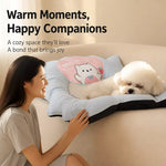 Removable Washable Pet Bed for Dogs & Cats