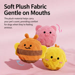 Cartoon Spiky Squeaky Ball Toy for Dogs