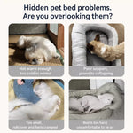 Enclosed Dog Bed with House-Style Design